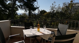 View from the balcony